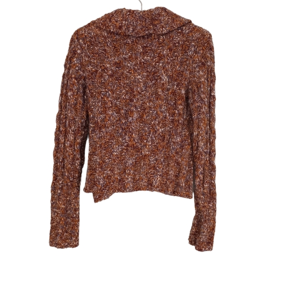 Free People Chunky Knit Cowl Neck Sweater | US M - Picture 2 of 5